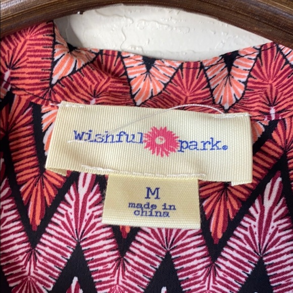 🔴5/$25🔴 Tunic Chevron Chiffon Blouse - Picture 2 of 3